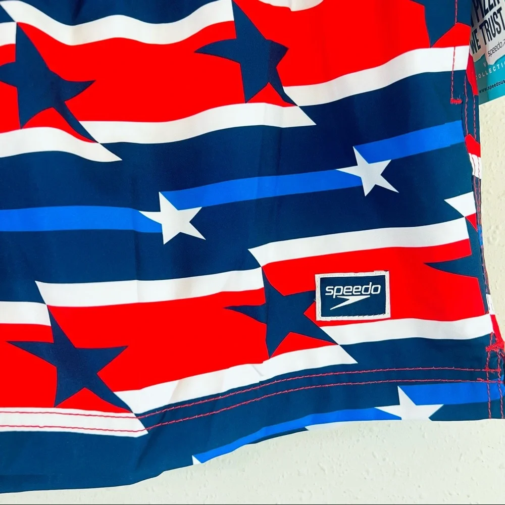 Speedo Men’s Star Lane Volley 14” Swim Bottom Trunk Shorts Size XL NWT